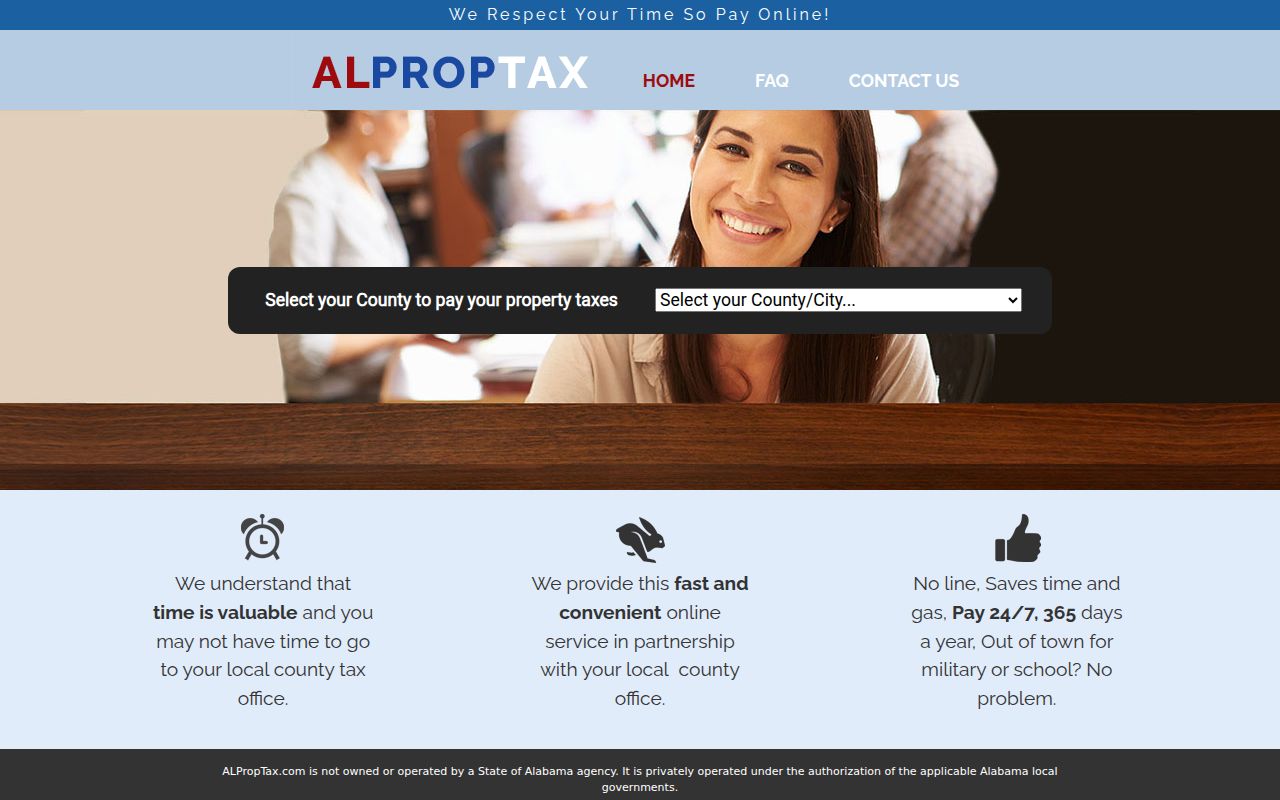 Choctaw County Revenue Commissioner property tax search portal