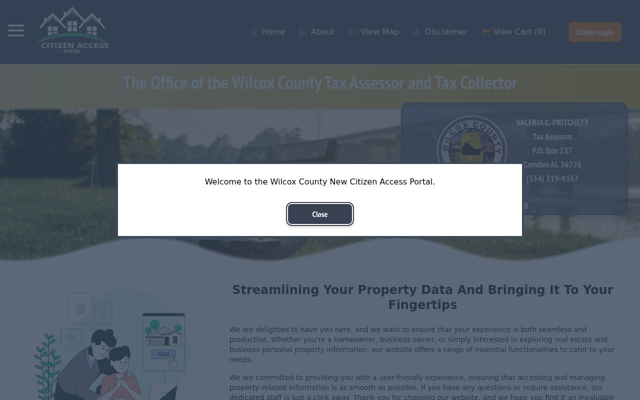 Wilcox County property tax search